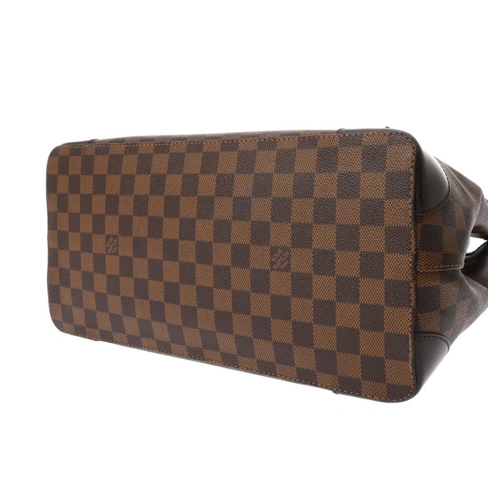 LOUIS VUITTON Authentic Brown Damier Canvas Tote Bag - Picture 6 of 11